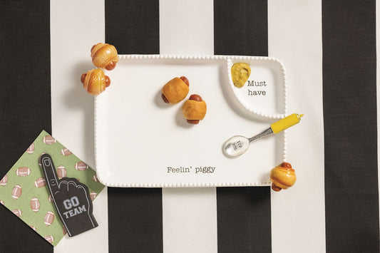 Pigs in a Blanket Serving Platter Set
