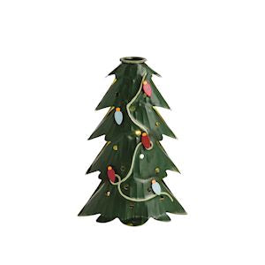 Light Up Tree Taper Holder
