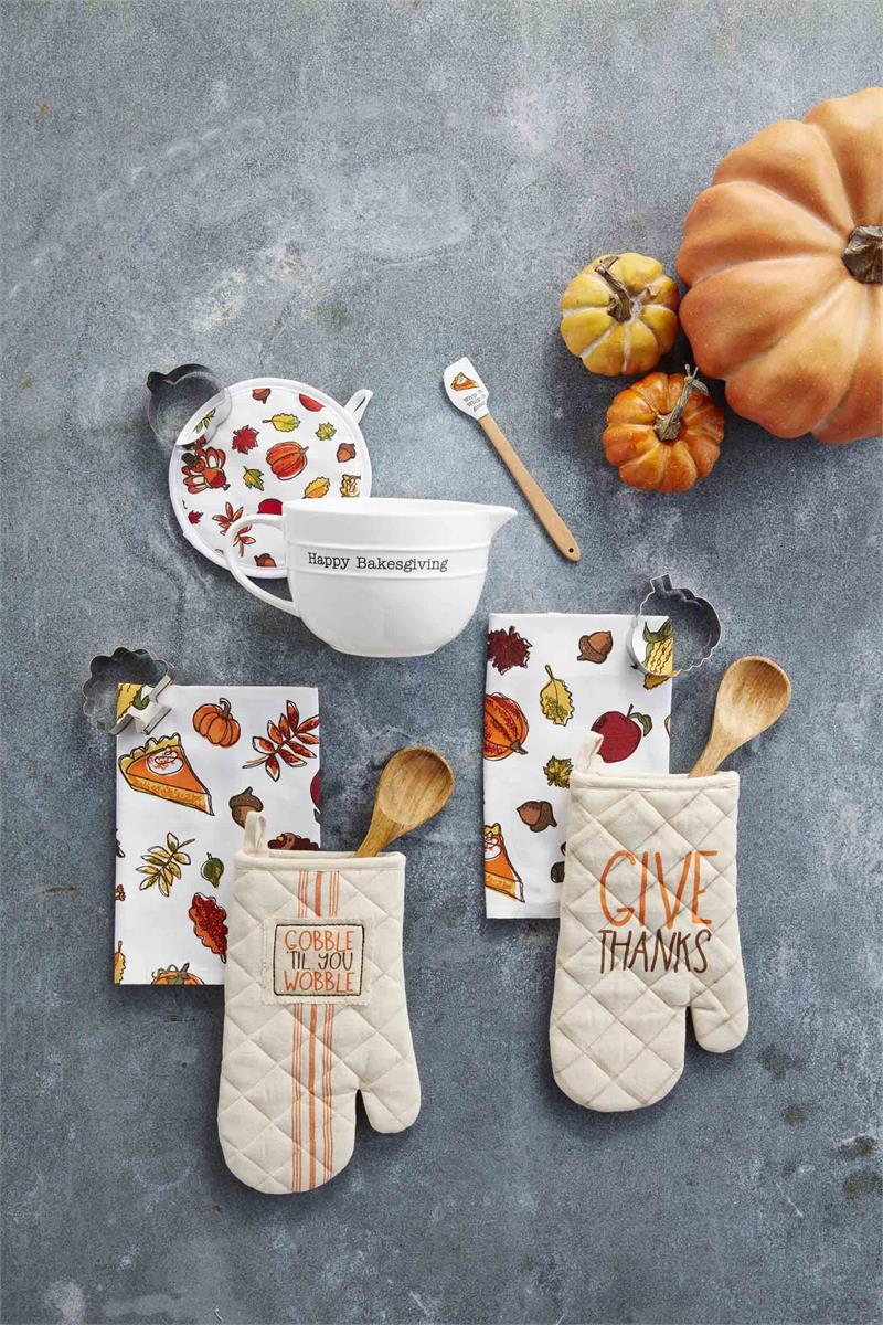 Thanksgiving Oven Mitt & Towel Set