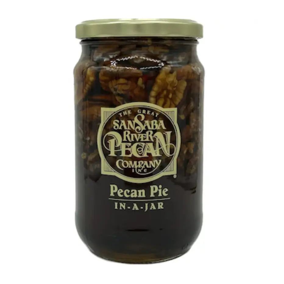 San Saba River Pecan Company Pecan Pie In-a-Jar 24 oz pecan pie filling