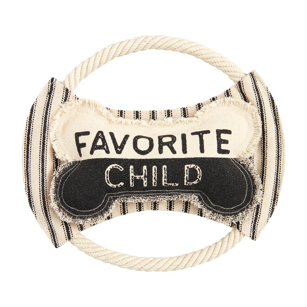 Favorite Child Canvas Frisbee