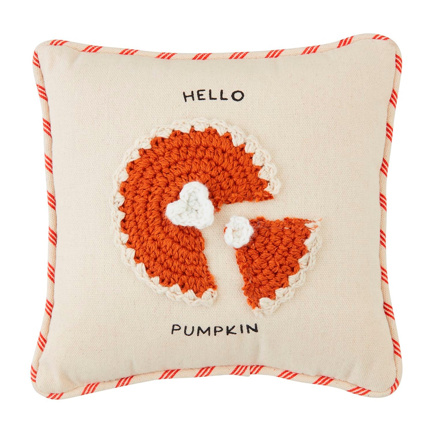 Fall Mini Crochet Pillow