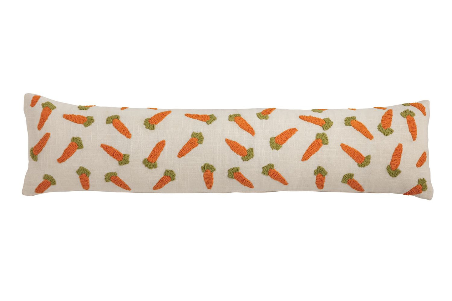 Cottage Garden Embroidered Lumbar Pillow