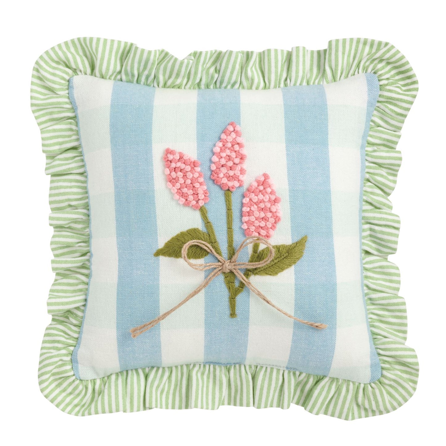 Heirloom Garden Embroidered Pillow