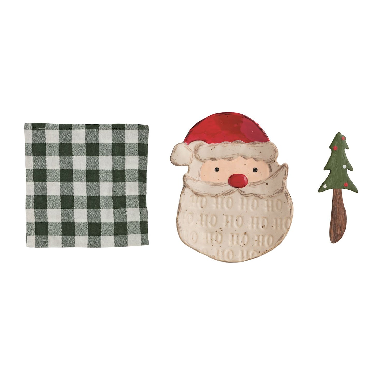 Christmas Tray & Towel Set