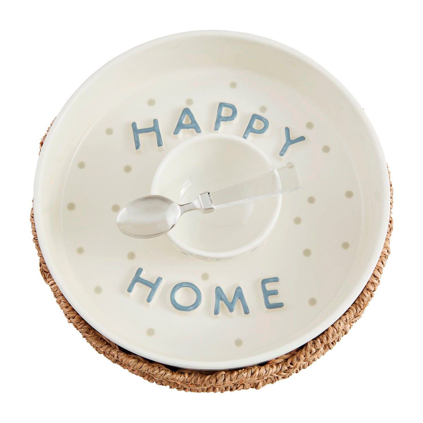 Happy Home Chip & Dip Serving Set