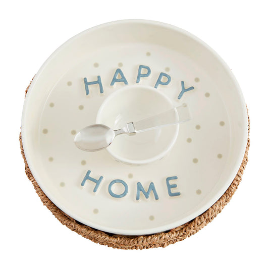 Happy Home Chip & Dip Serving Set