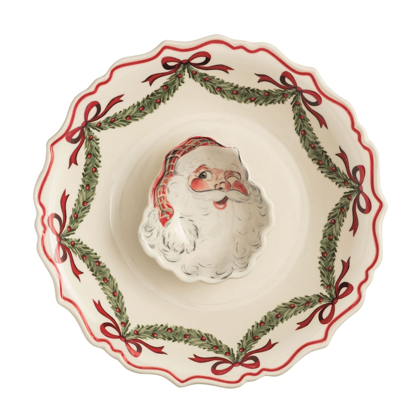 Santa Chip and Dip Set