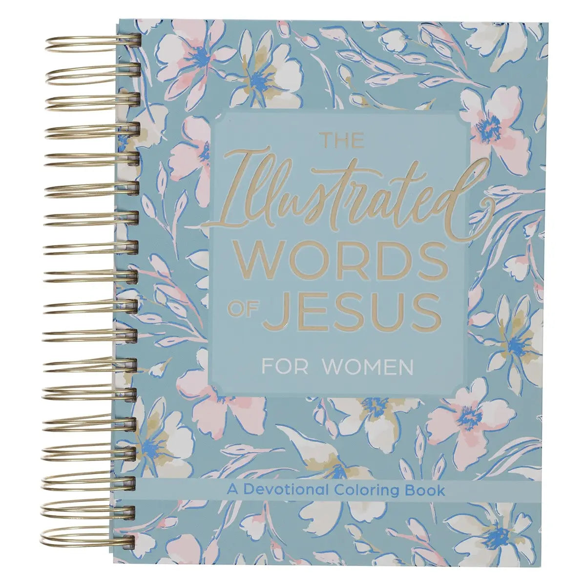 Illustrated Words of Jesus: A 366-Day Coloring Devotional for Women
