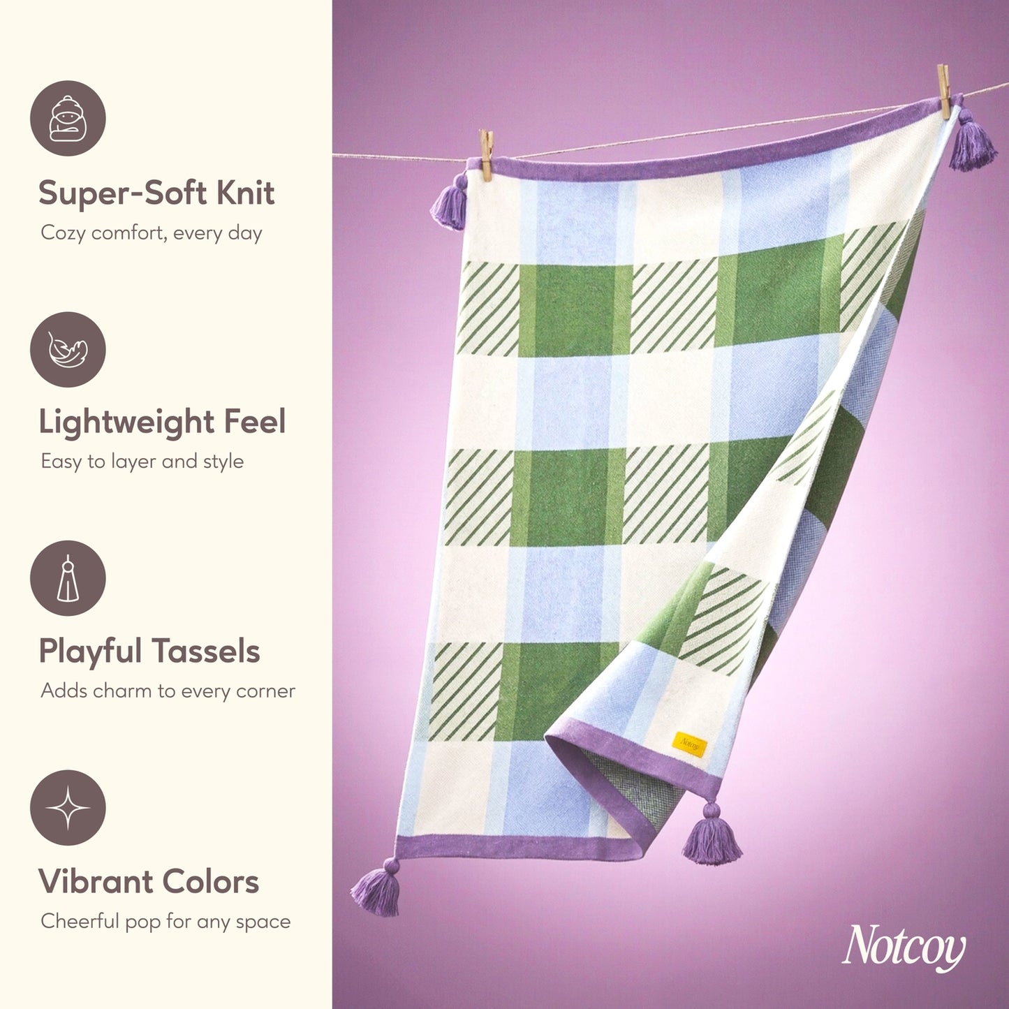 Mint Chip Throw Blanket