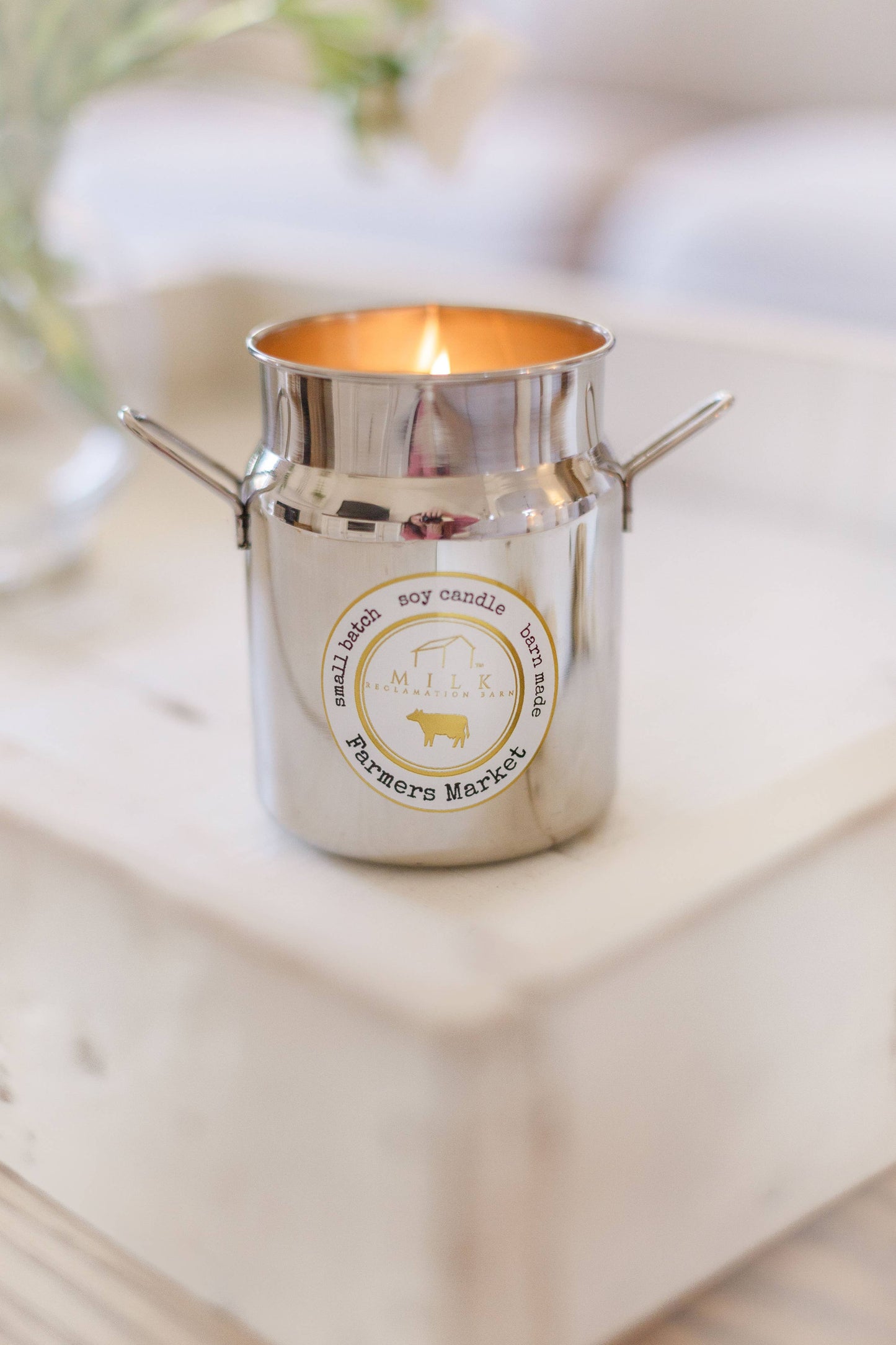 Milk Churn Quilted Sky