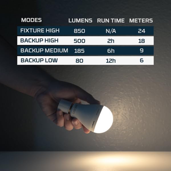 BLACKOUT BACKUP - EMERGENCY BULB 2-PACK
