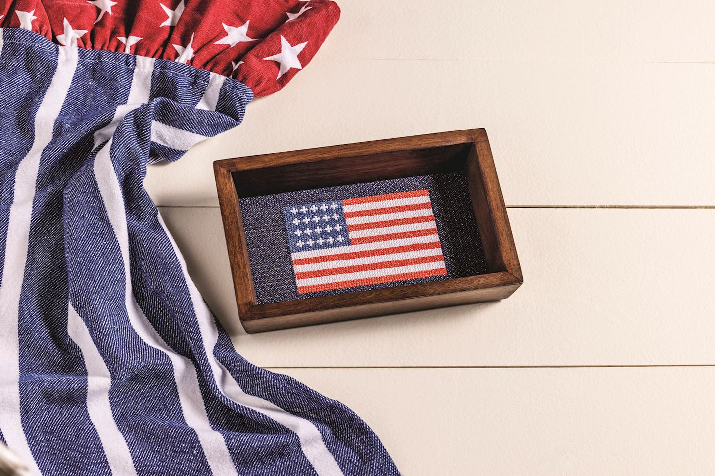 Heritage Flag Valet Tray
