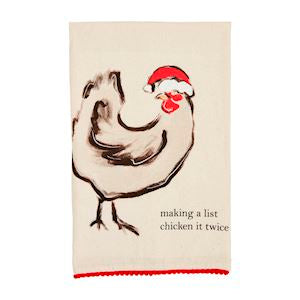 Christmas Flour Sack Tea Towel