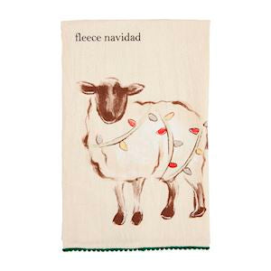 Christmas Flour Sack Tea Towel