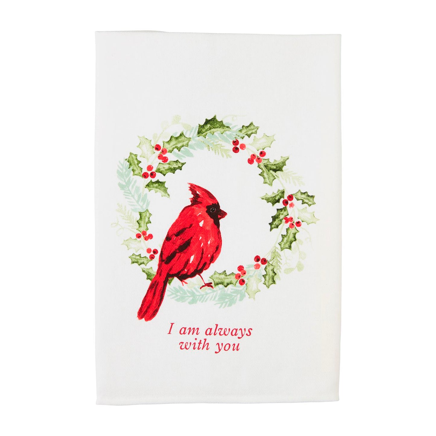 Cotton Cardinal Tea Towel