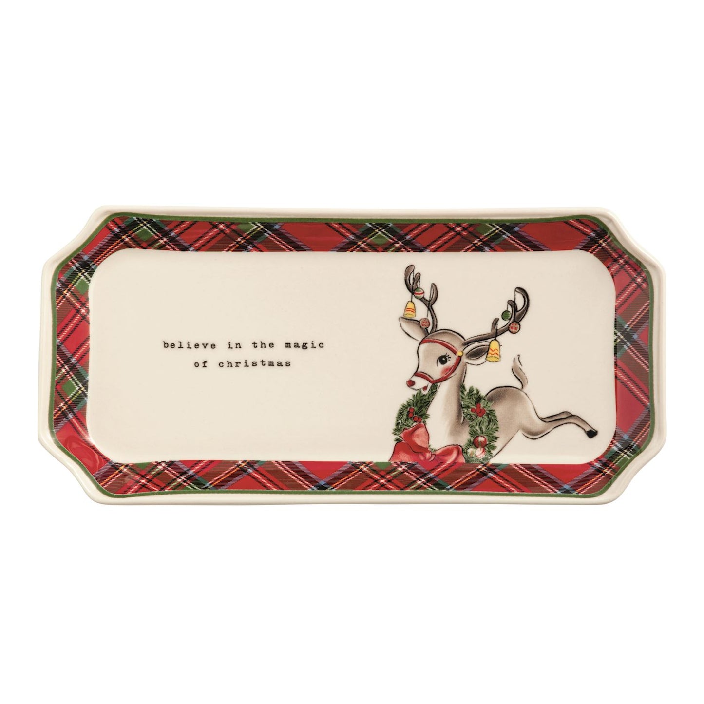 Christmas Tartan Everything Tray
