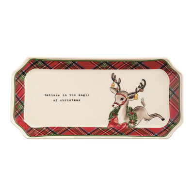 Christmas Tartan Everything Tray