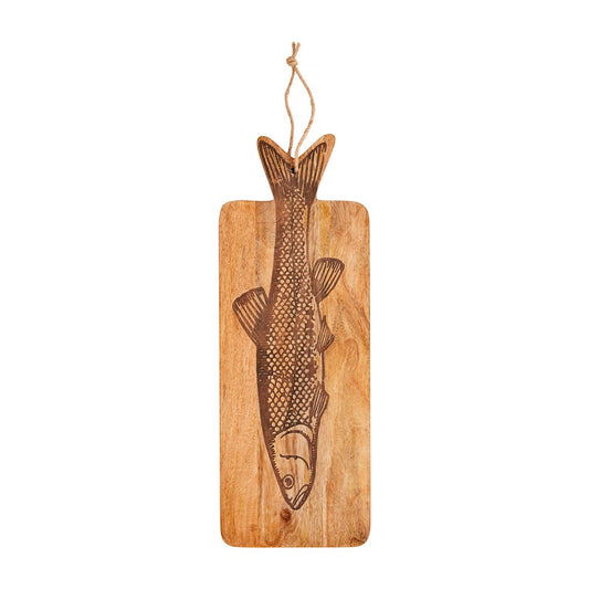 Etched Fish Paddle Board