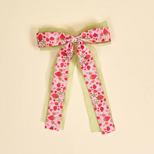 Strawberry Fields Lovely Layered Hair Bow
