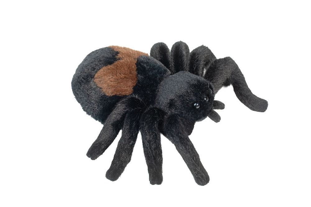 Douglas Sneakie Soft Spider plush realistic black and brown spider stuffed animal with eight legs