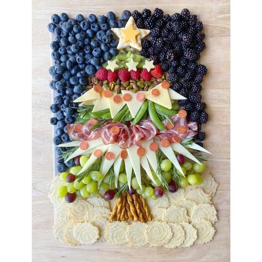 Christmas Tree Charcuterie Cheat Sheet