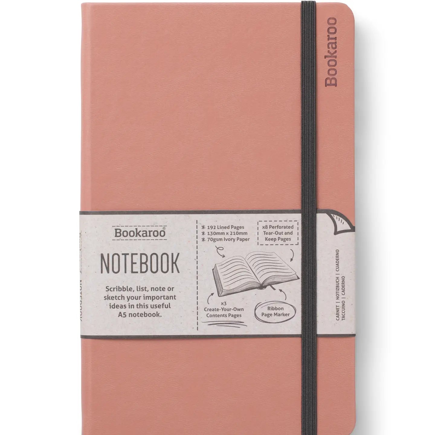 Blush Bookaroo Notebook