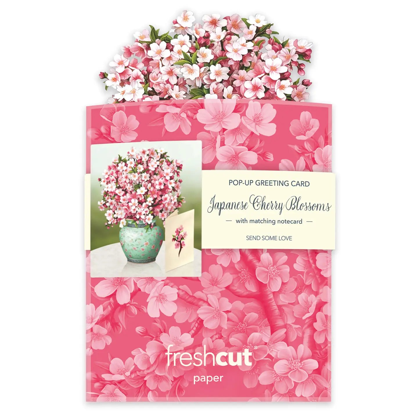Japanese Cherry Blossoms Card