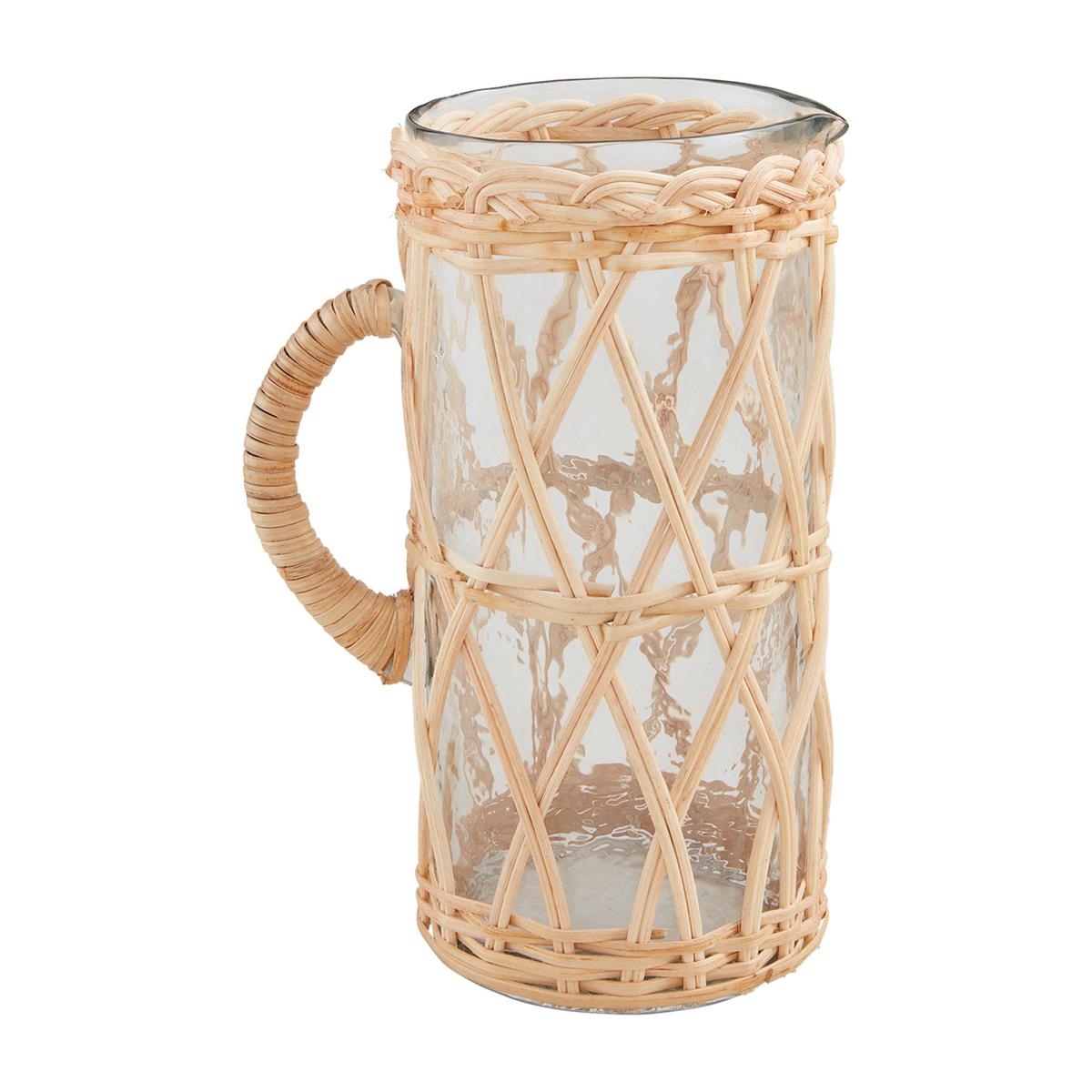 Woven Glass Pitcher