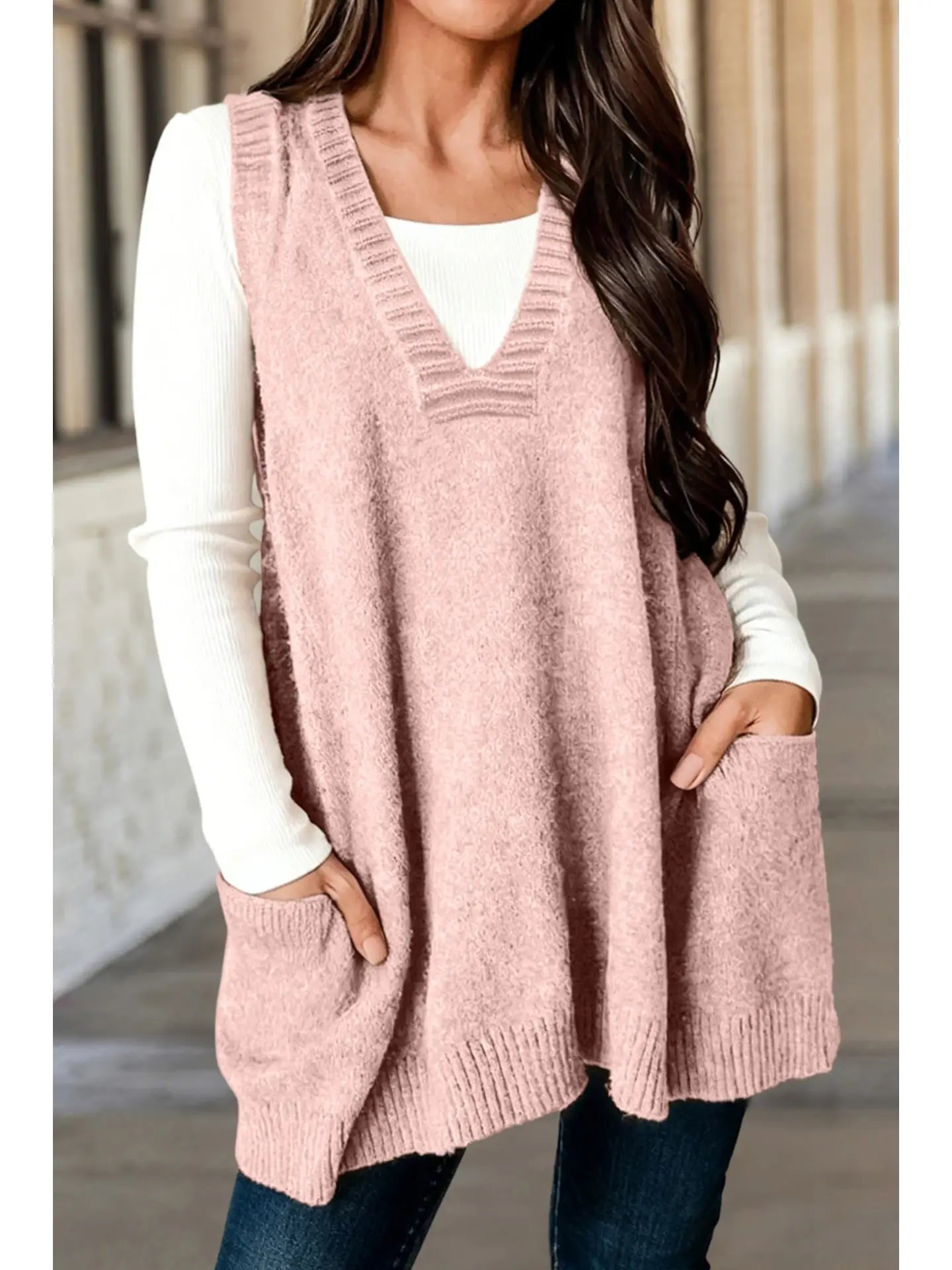 Psalm 136:1 Sweater Vest