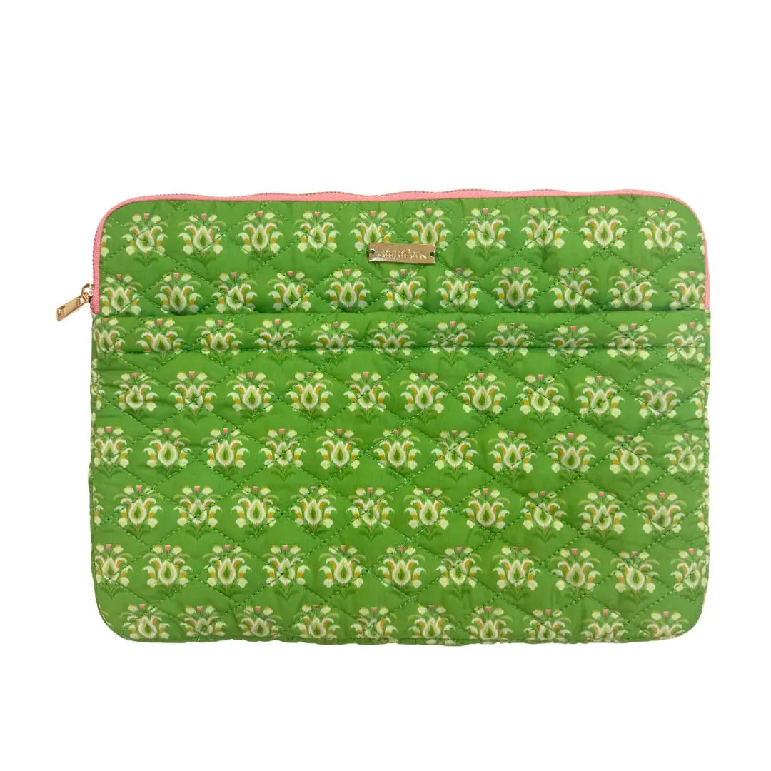 Rosemary Meadow Quilted Laptop Sleeve