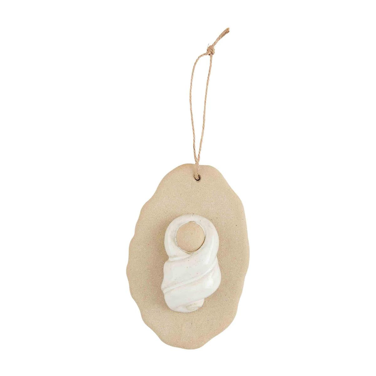 Christmas Stoneware Ornament