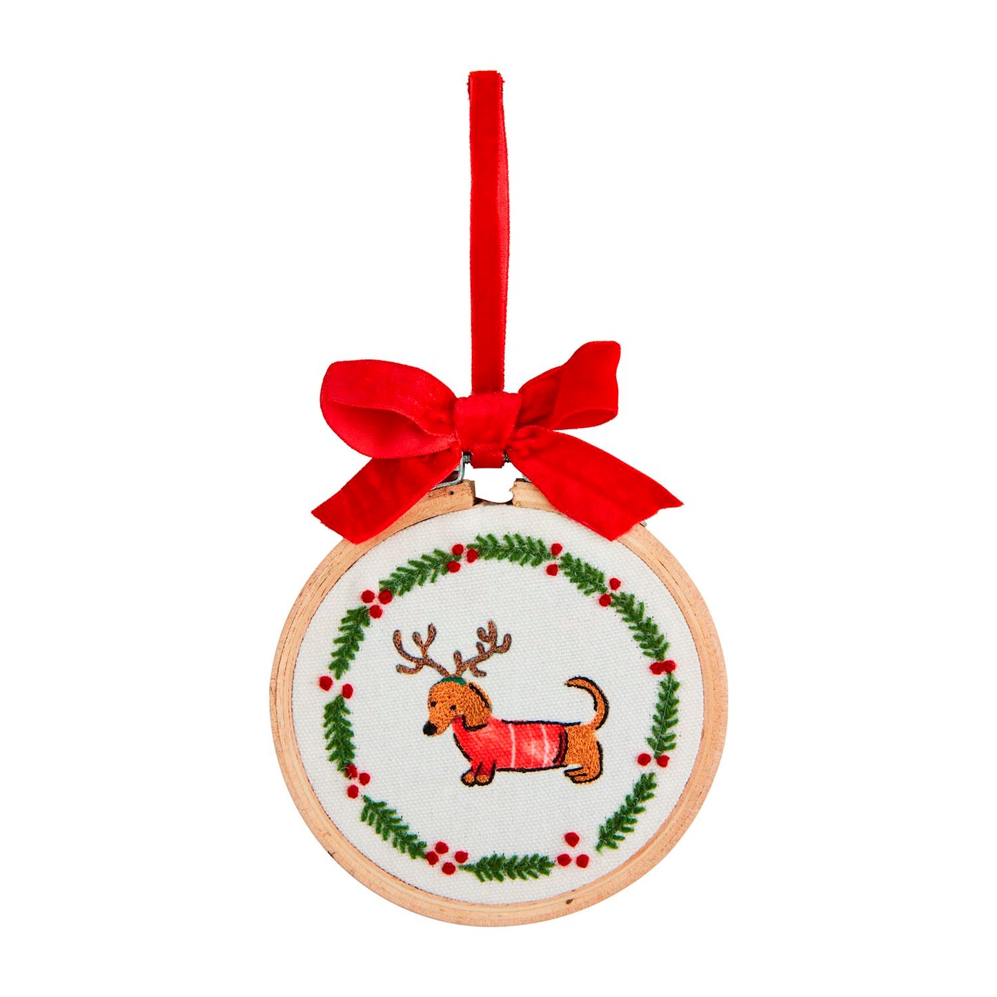 Embroidery Hoop Ornament