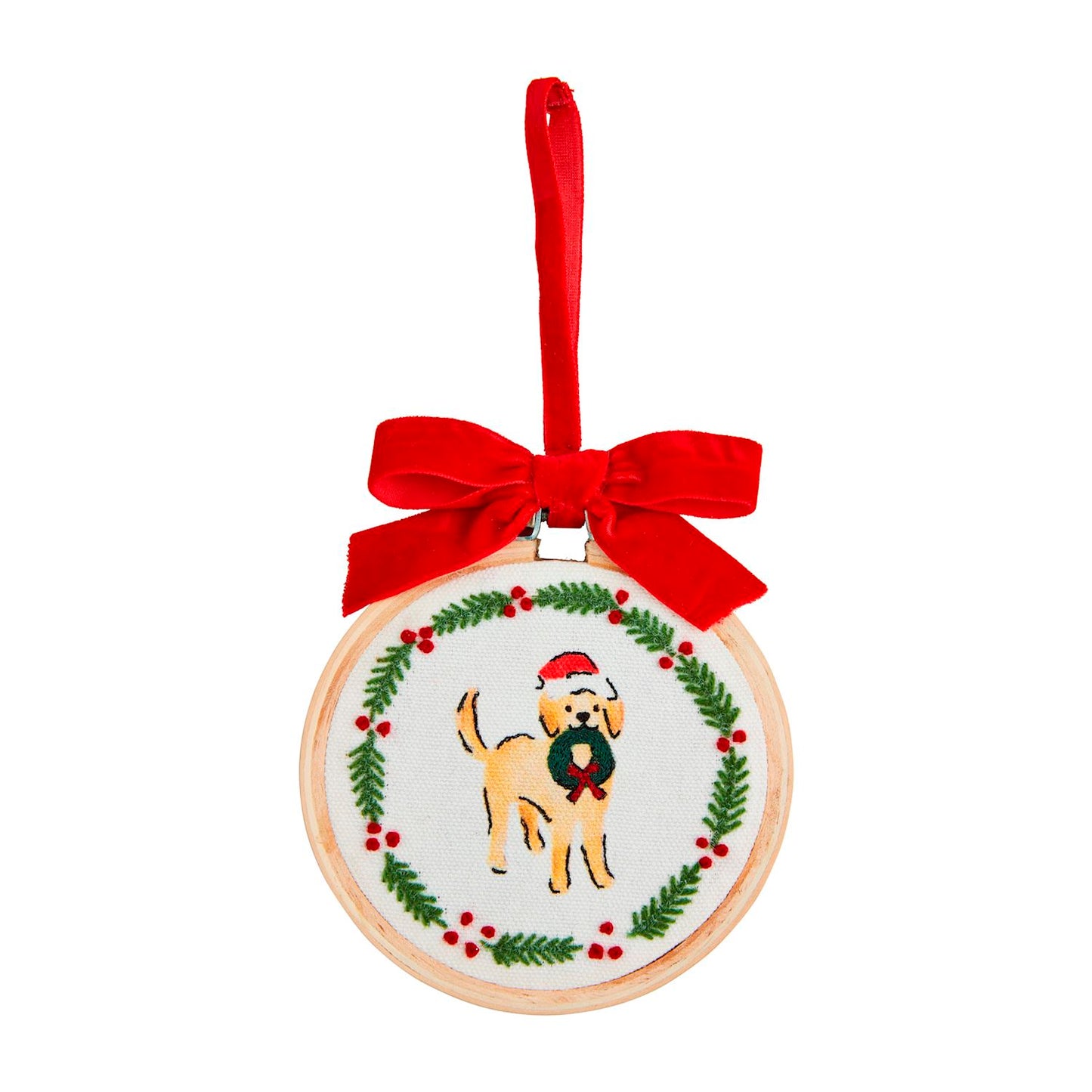 Embroidery Hoop Ornament