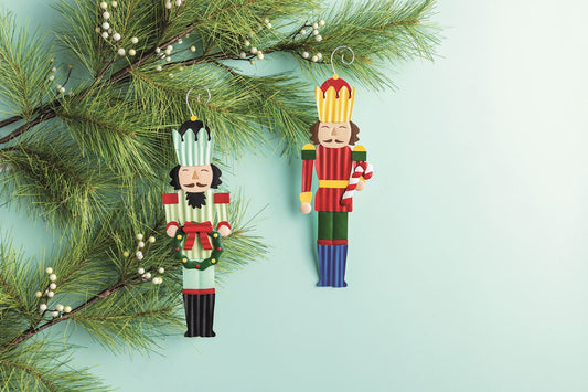 Nutcracker Tin Ornament