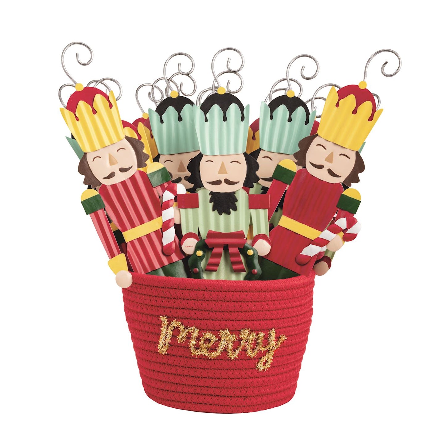 Nutcracker Tin Ornament