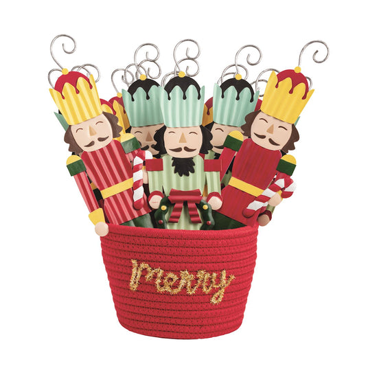 Nutcracker Tin Ornament