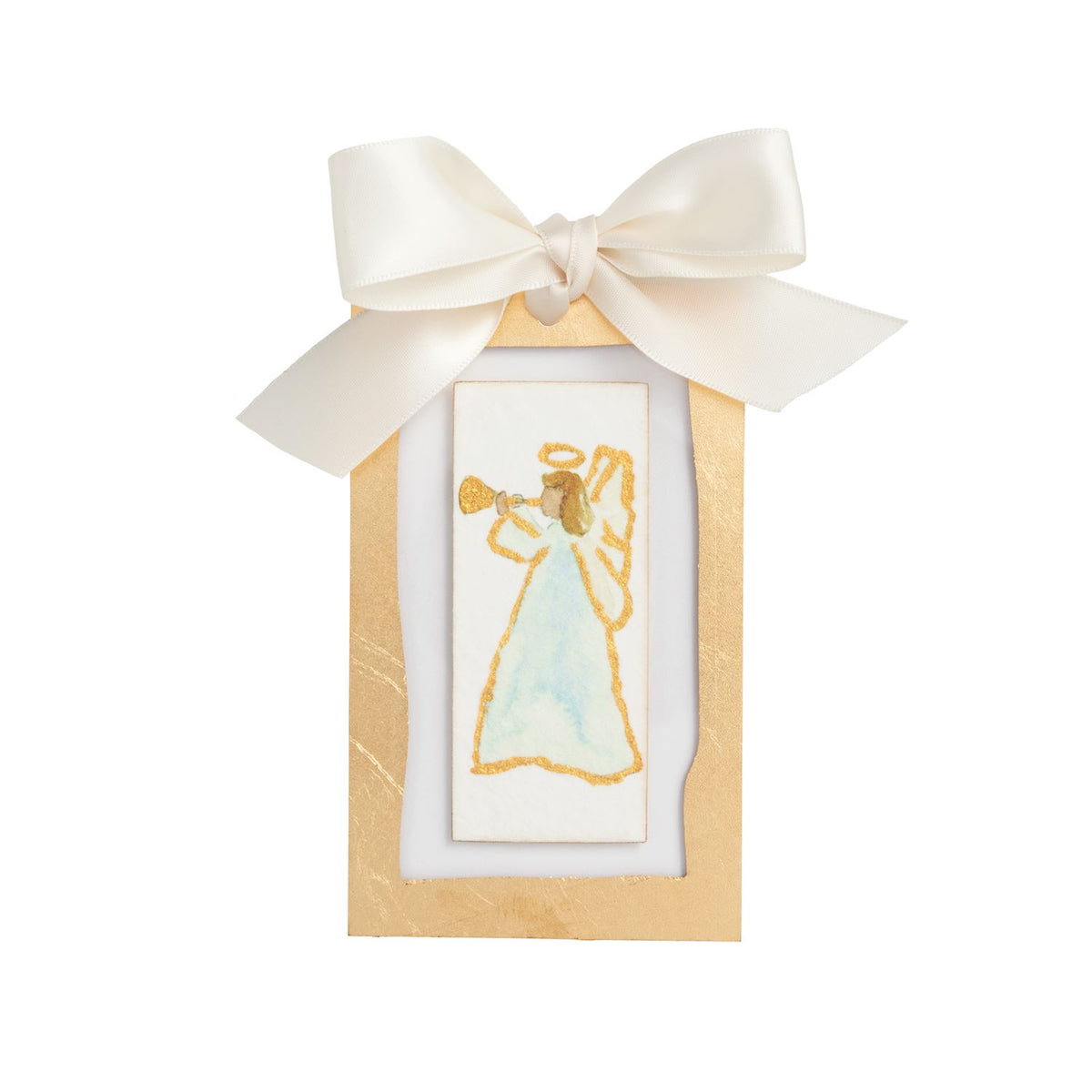 Mud Pie Hand-Painted Nativity & Angel Christmas Ornament | 4 Styles