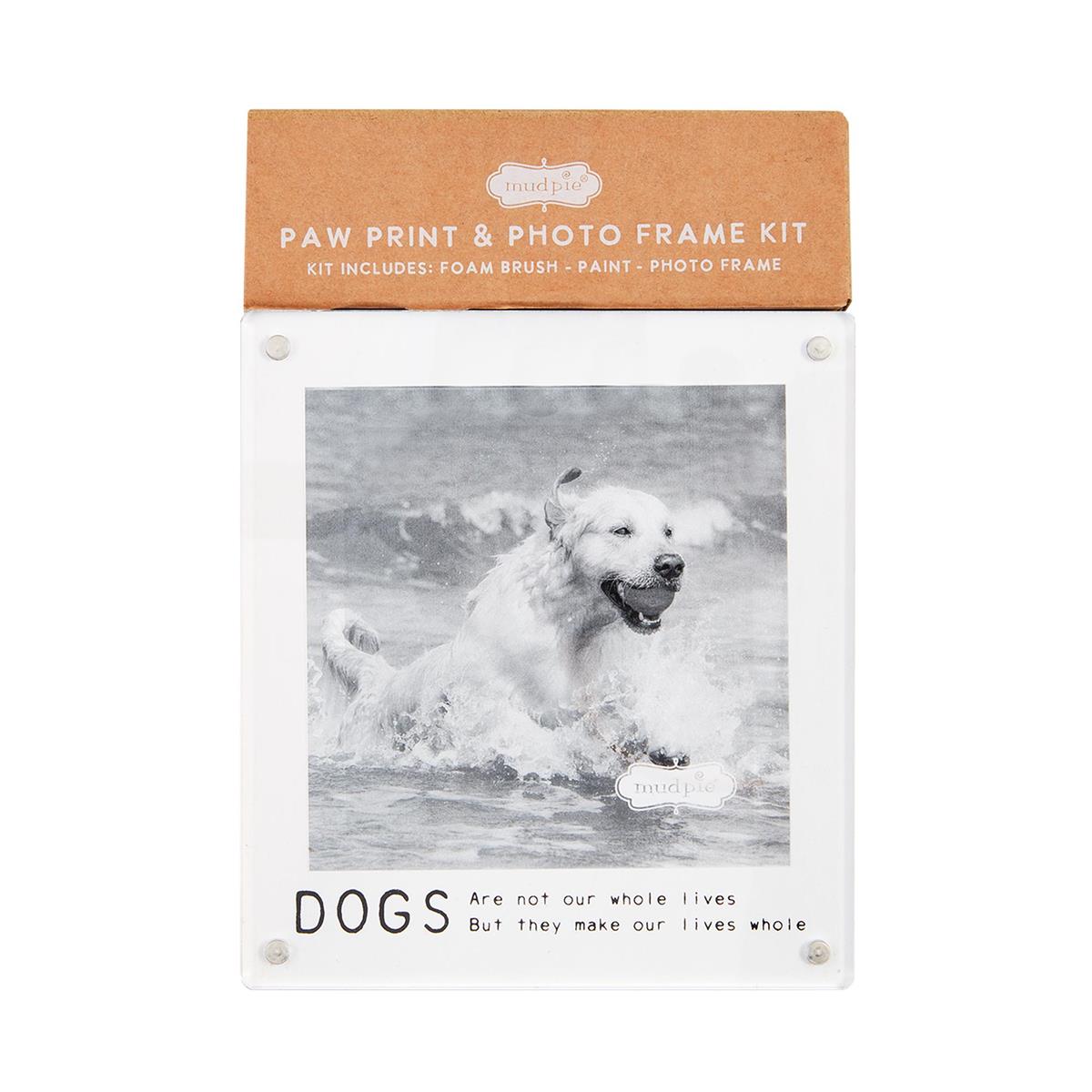 Paw Print & Photo Frame Kit