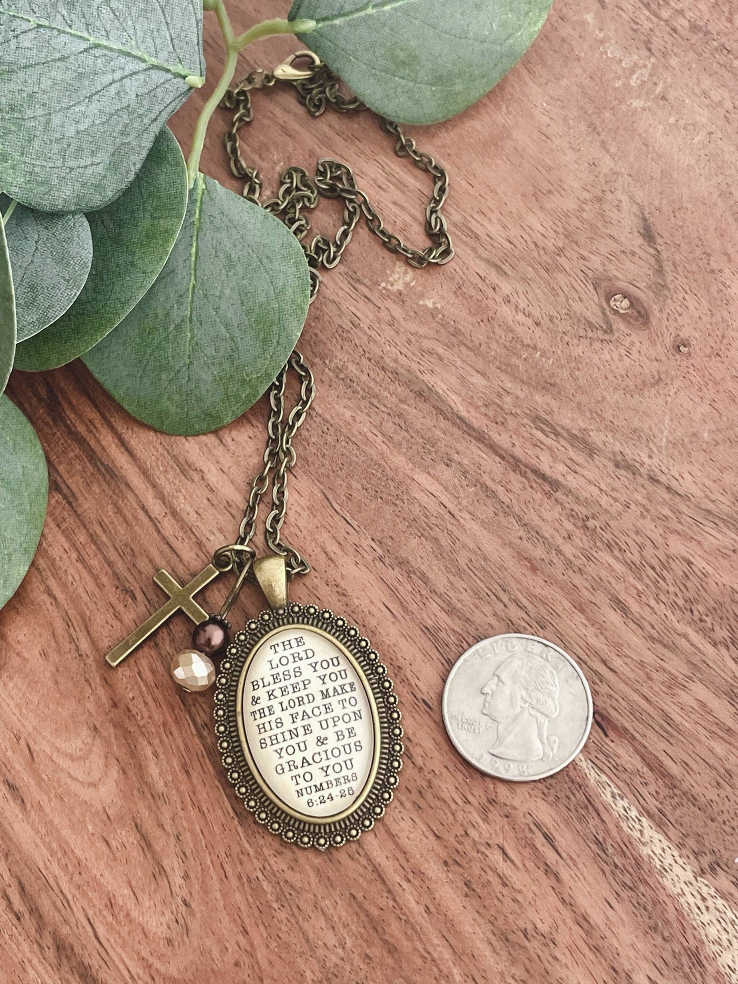 The Lord Bless You and Keep You {The Blessing Necklace}