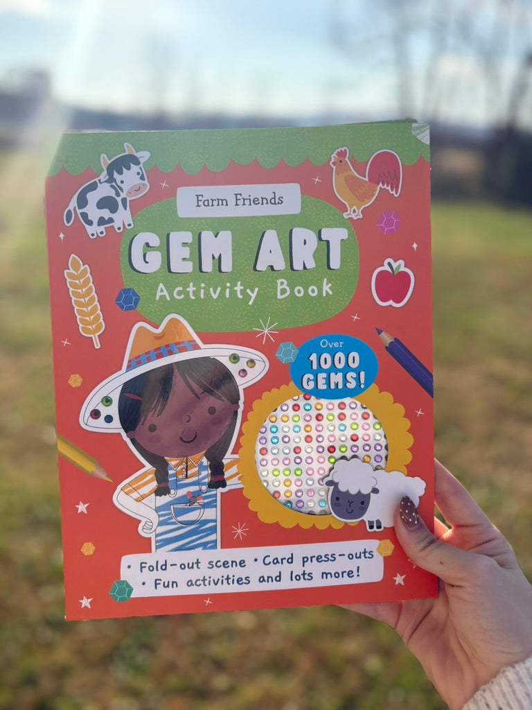 Farm Friends Art Activity Book