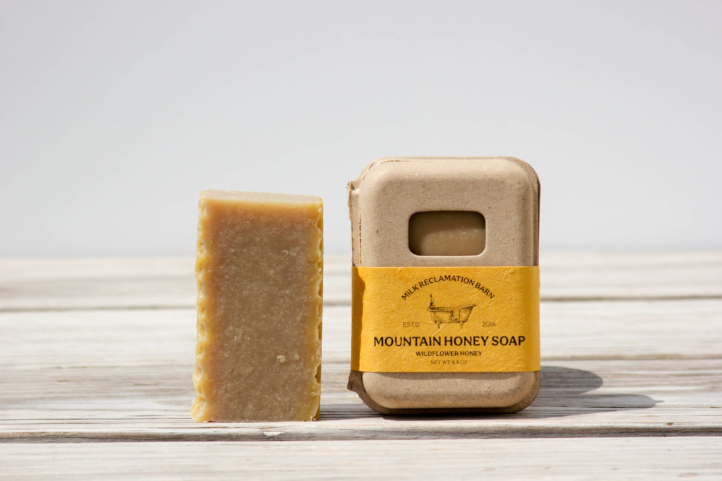 Hand Crafted Bar Soap in Sustainable Packaging: Cowboy Coffee - Nutmeg Cedar