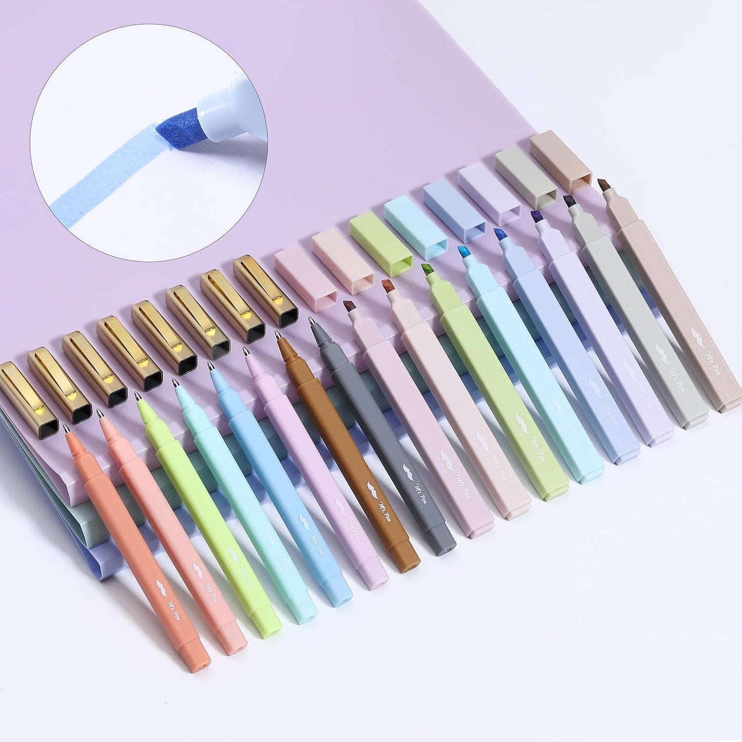 Pastel Bible Highlighters & Pens