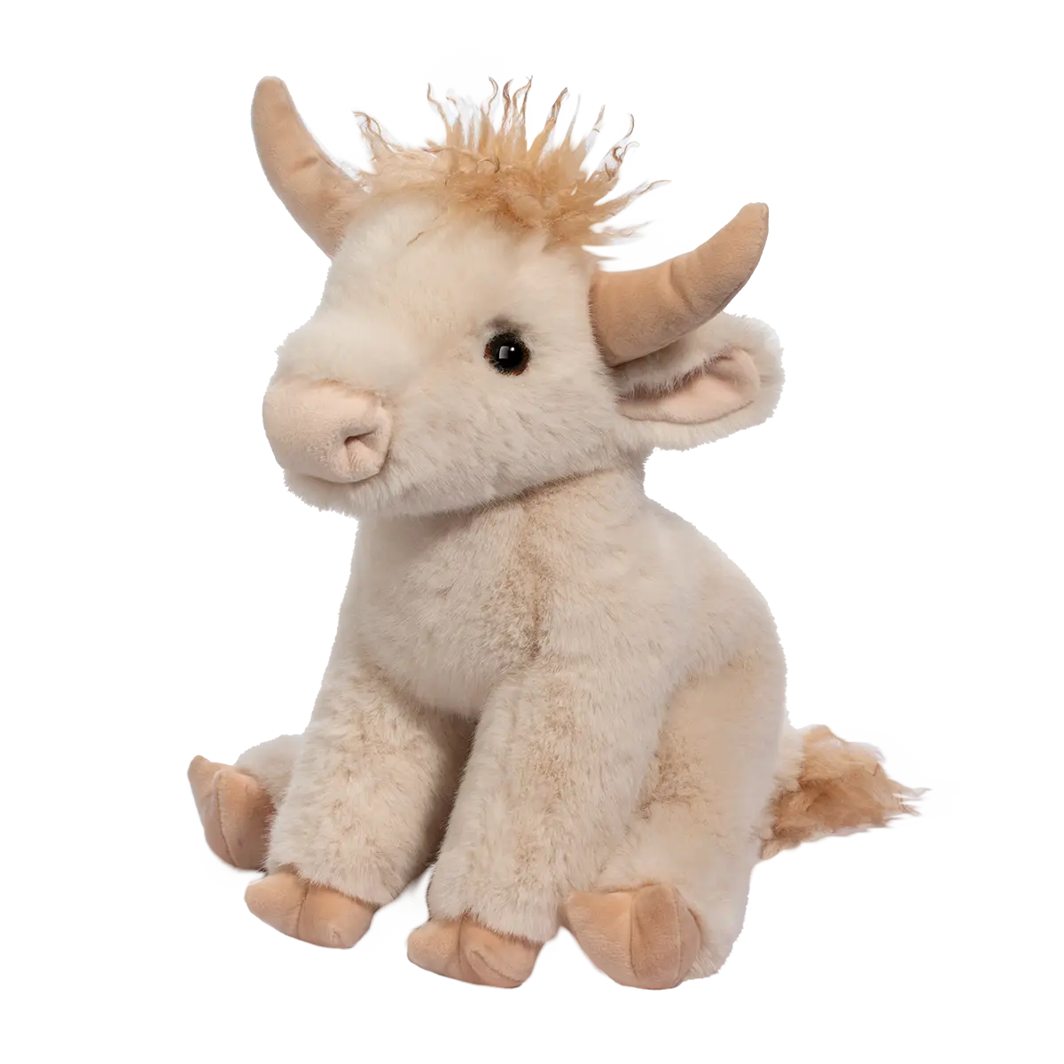 Laddie Cream Highland Cow Plush