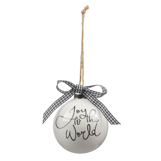 Joy to the World Ornament