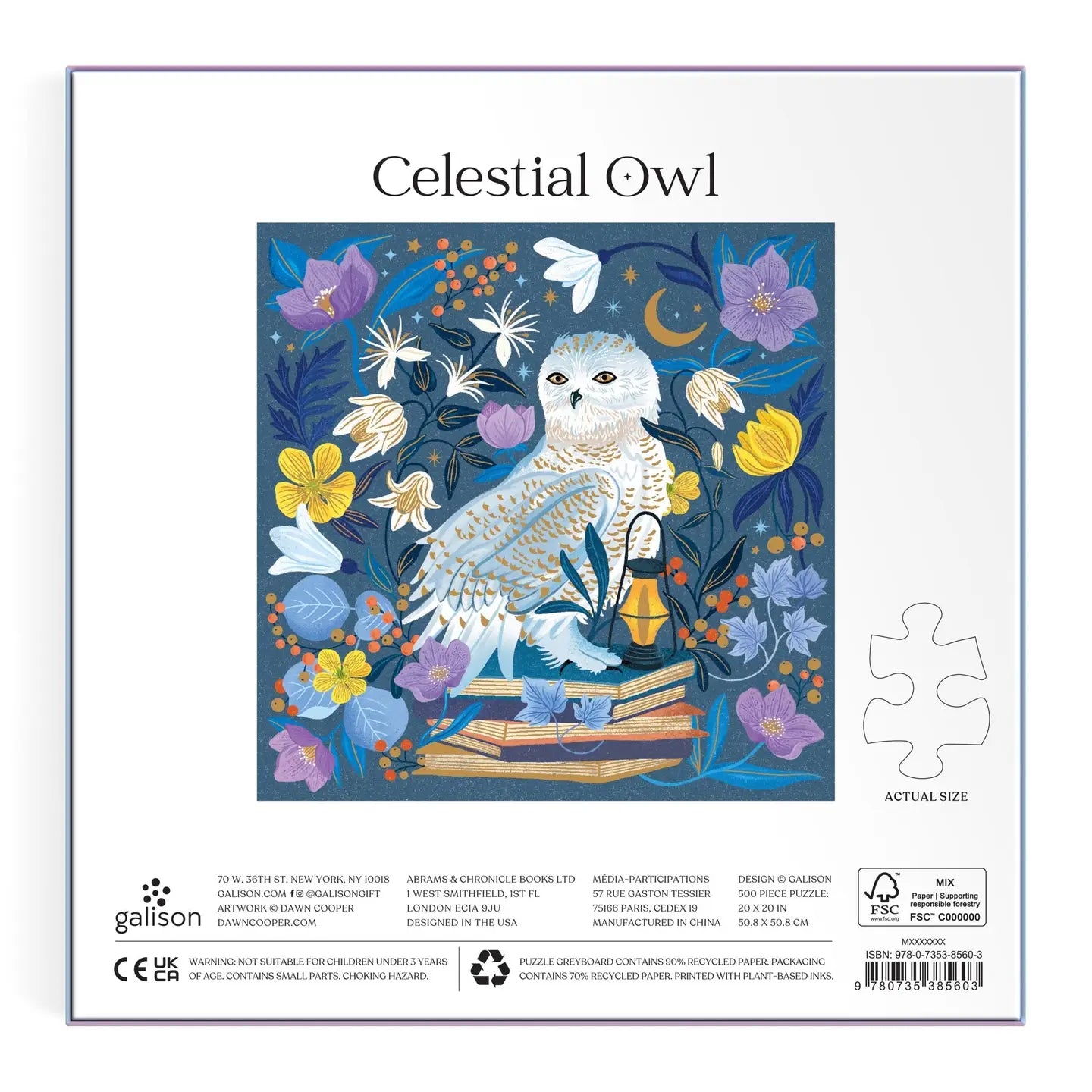 Beautiful Owl Puzzle