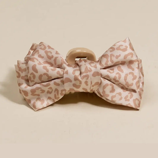 Mini Satin Bow Claw Clip |