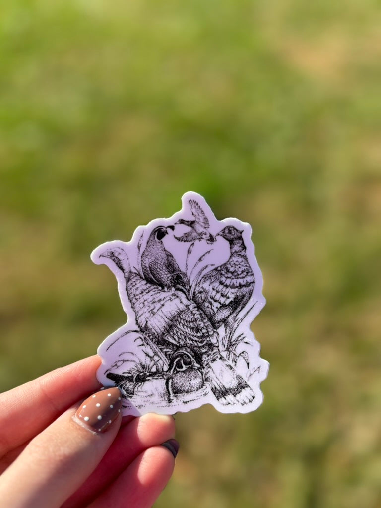 Game Fowl Sticker