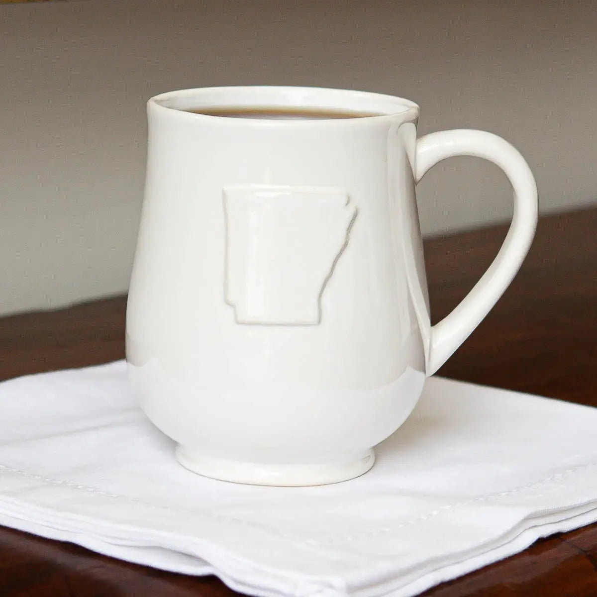 Arkansas Embossed Coffee Mug