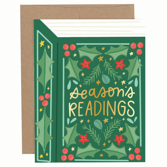 Season's Readings Greeting Card
